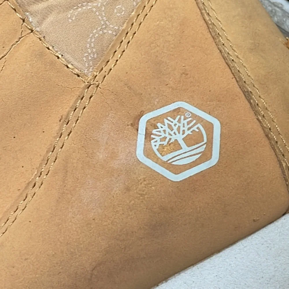 Timberland Girls Nordic Groove Tall Winter Boots Wheat Suede Leather Size J7